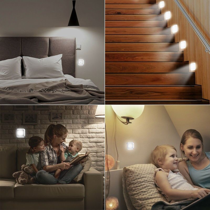 2pcs Motion Sensor Closet Lights
