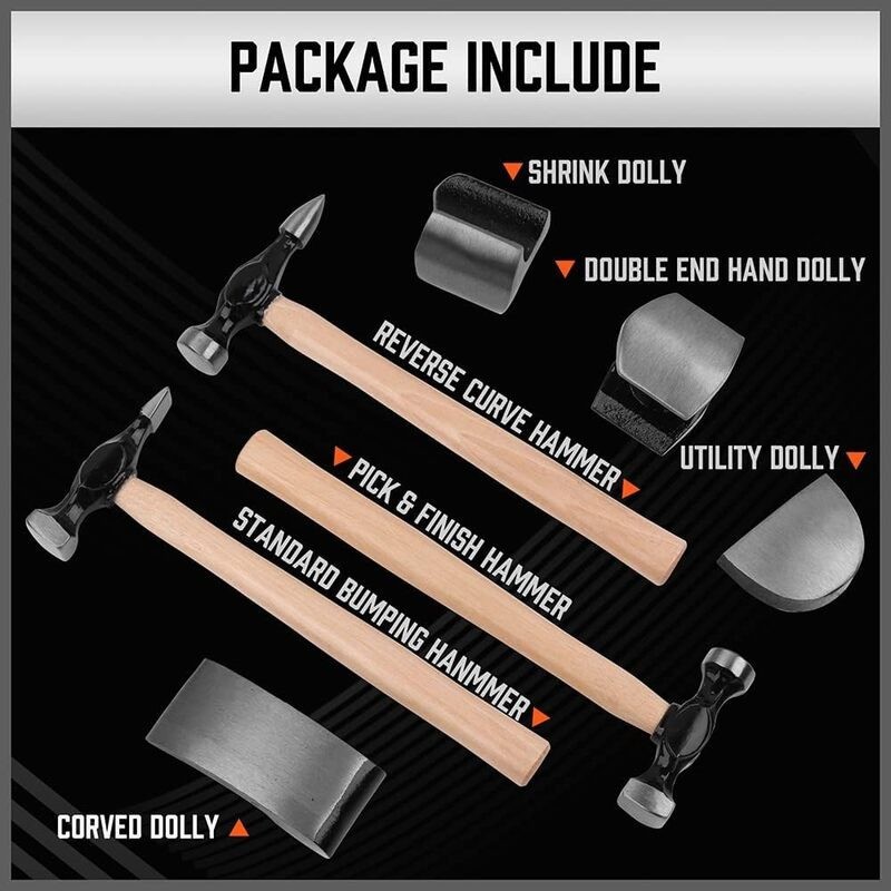 HORUSDY Auto Body Repair Hammer Kit