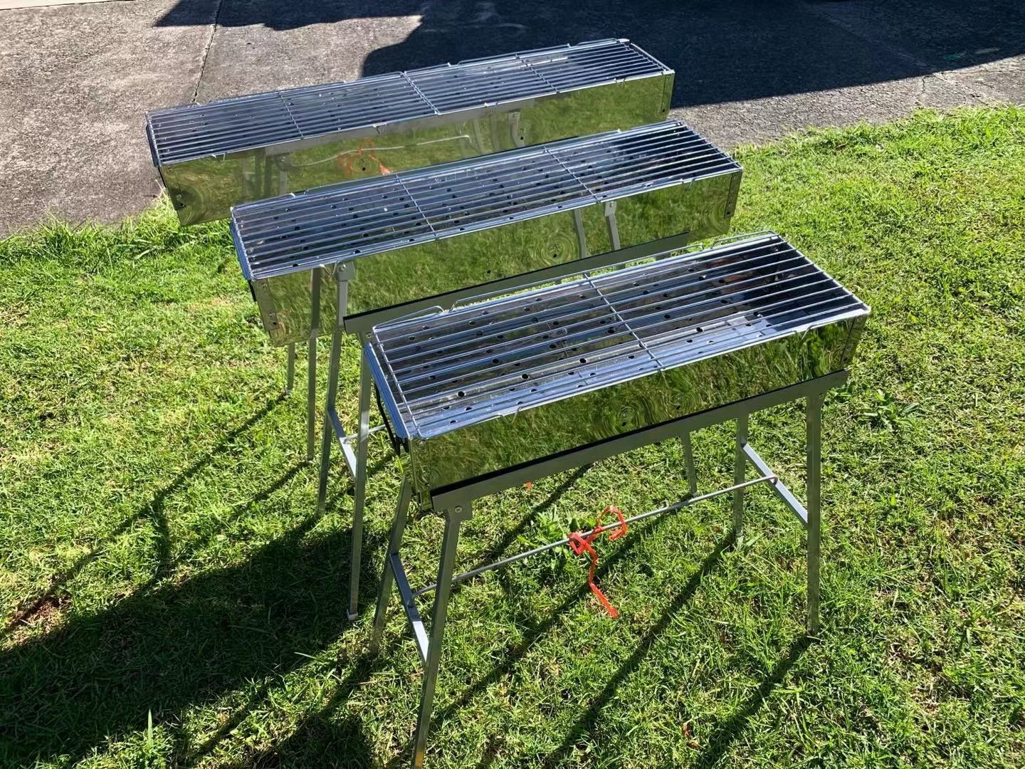 100cm x 26cm Charcoal BBQ grill