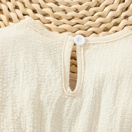 New Mesh Skirt Puff Sleeve Bottom-covering Rompers