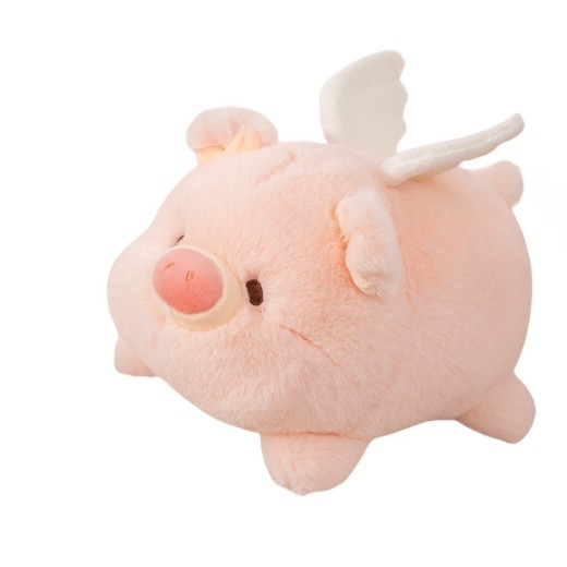 Creative Cartoon Angel Pig Plush Toy