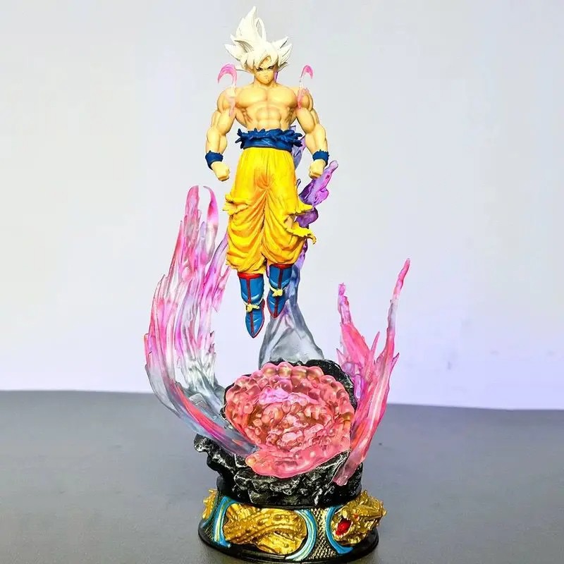 25cm Dragon Ball Figure Son Goku Super Saiyan PVC Model Statue, Doll Room Decor