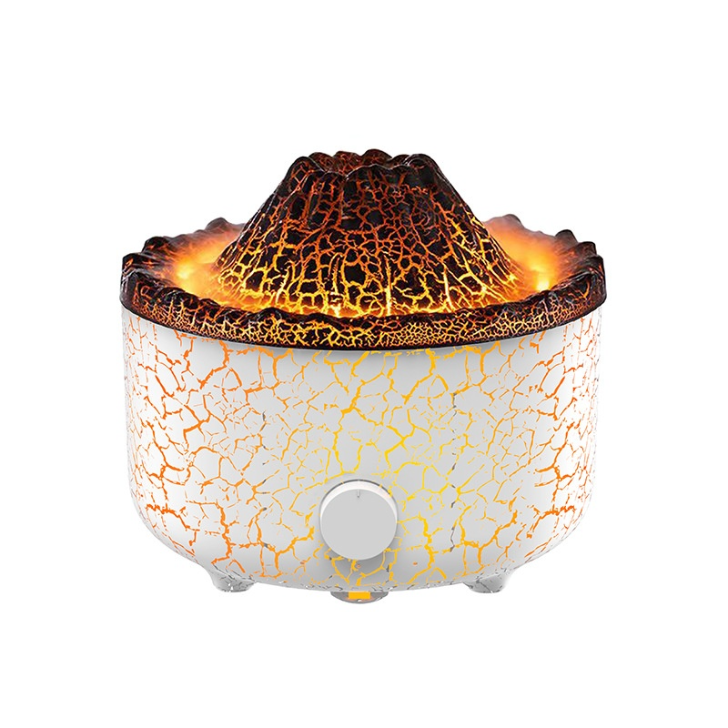 Lava Volcano Aroma Diffuser Smoke Ring Humidifier