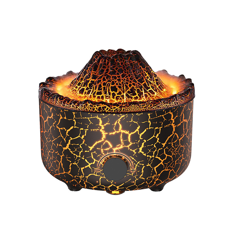Lava Volcano Aroma Diffuser Smoke Ring Humidifier