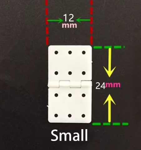 20pcs/lot Nylon & Pinned Hinge 20x36mm 16x29mm 12x24mm RC Airplane Plane Parts Model Replacement KT SU27 fixed wing aircraft
