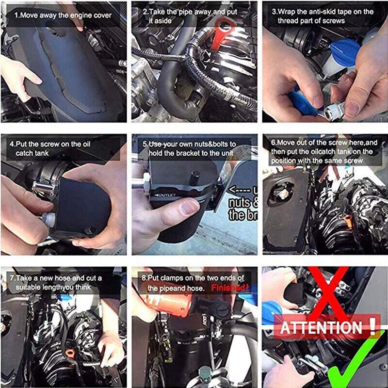 Oil Separator Catch Can