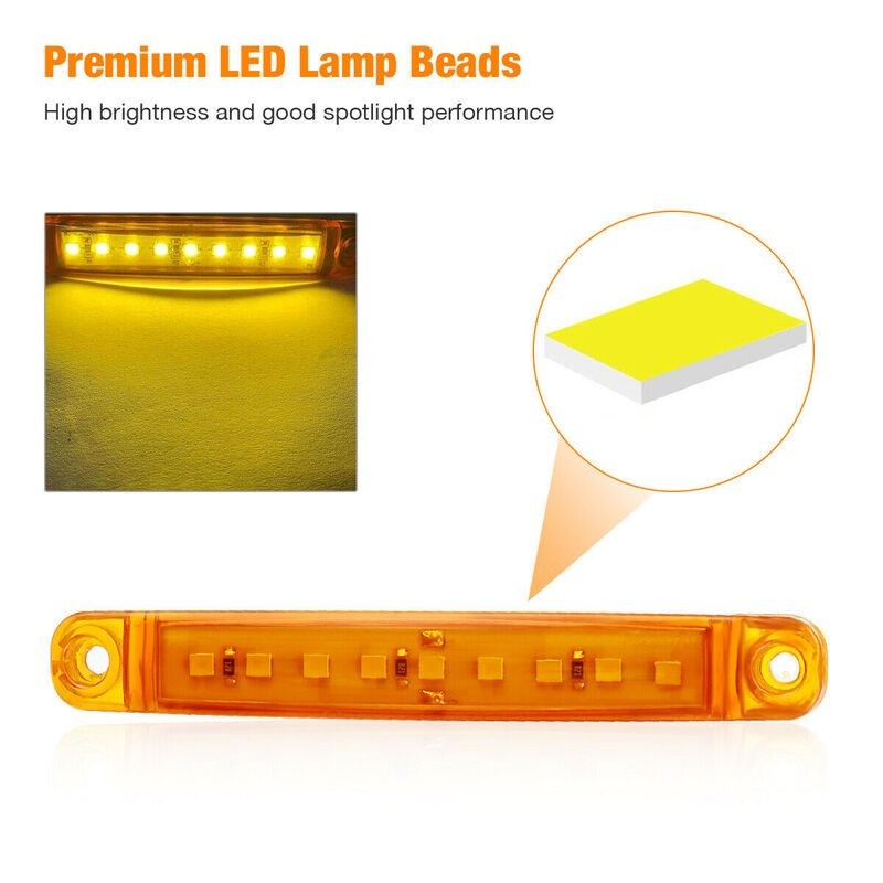 Side Marker Clearance Indicator Light