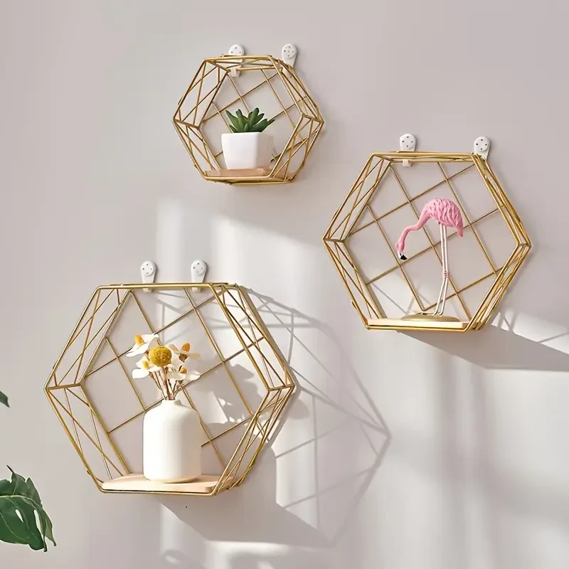 3pcs/set Floating Storage Shelves