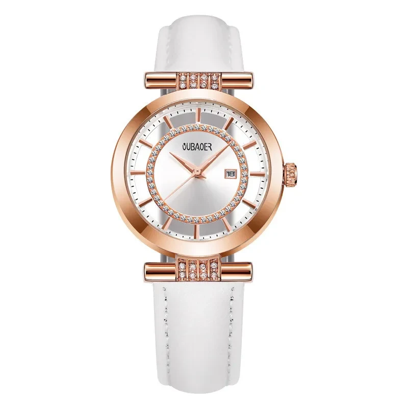 Rhinestone Personalized Hollow Watch