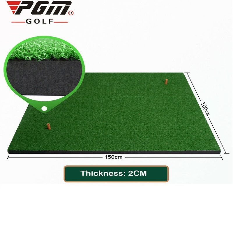 PGM Golf Mat Golf Training Practice Mat Hitting Pad