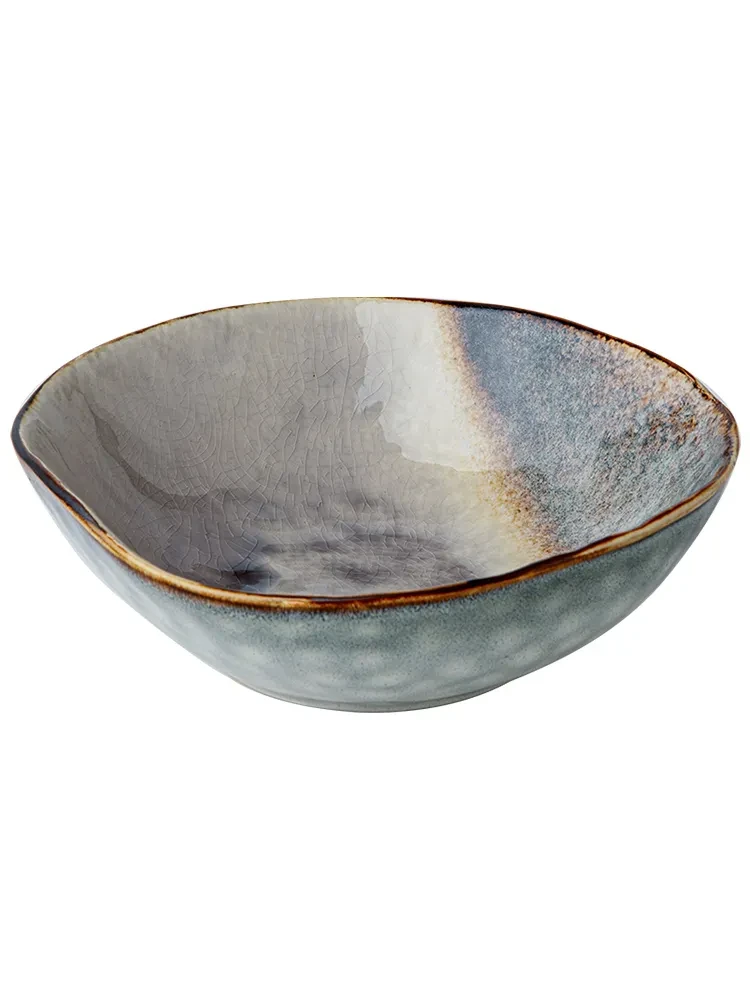 Salad Bowl Ceramic Cold Dish Bowl Tableware