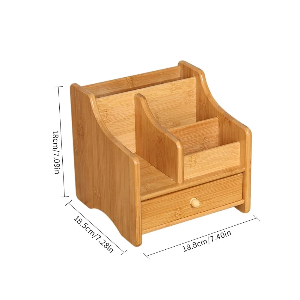 Wooden Desktop Storage Box