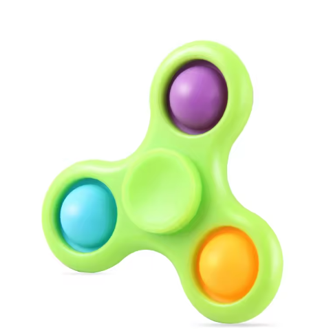 New Fidget Spinner Toys Hand Fingertip Multi-color Spnining Top Stress Relief Decompression Adults Toy Gifts for Boys Girls
