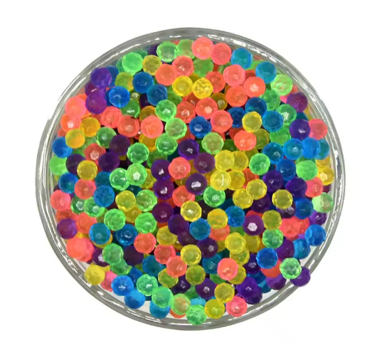 300PCS/Set Jewel Beads 3D Puzzle Toys for Children 6 Colors Refill Pack Water Sticky Beads Jigsaw Puzzle Brinquedo Juguetes