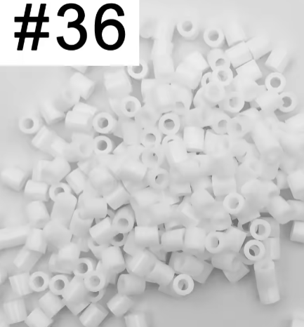 5mm 1000PCS Black white gray blue green purple Hama Beads for Kids Iron Fuse Beads diy Puzzles Pixel Art Gift Children Toy