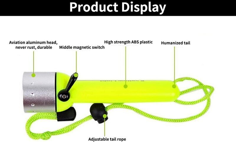 Diving Flashlight Scuba Dive Torch