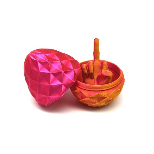 3d Printing Middle Finger Egg Ornaments Hand Office