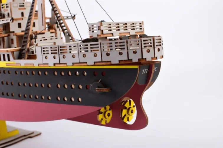 Titanic 3D Jigsaw Puzzle Laser