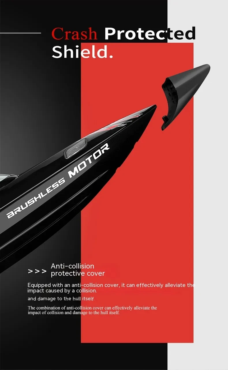 Wireless Electric Speedboat Children's Toy Model