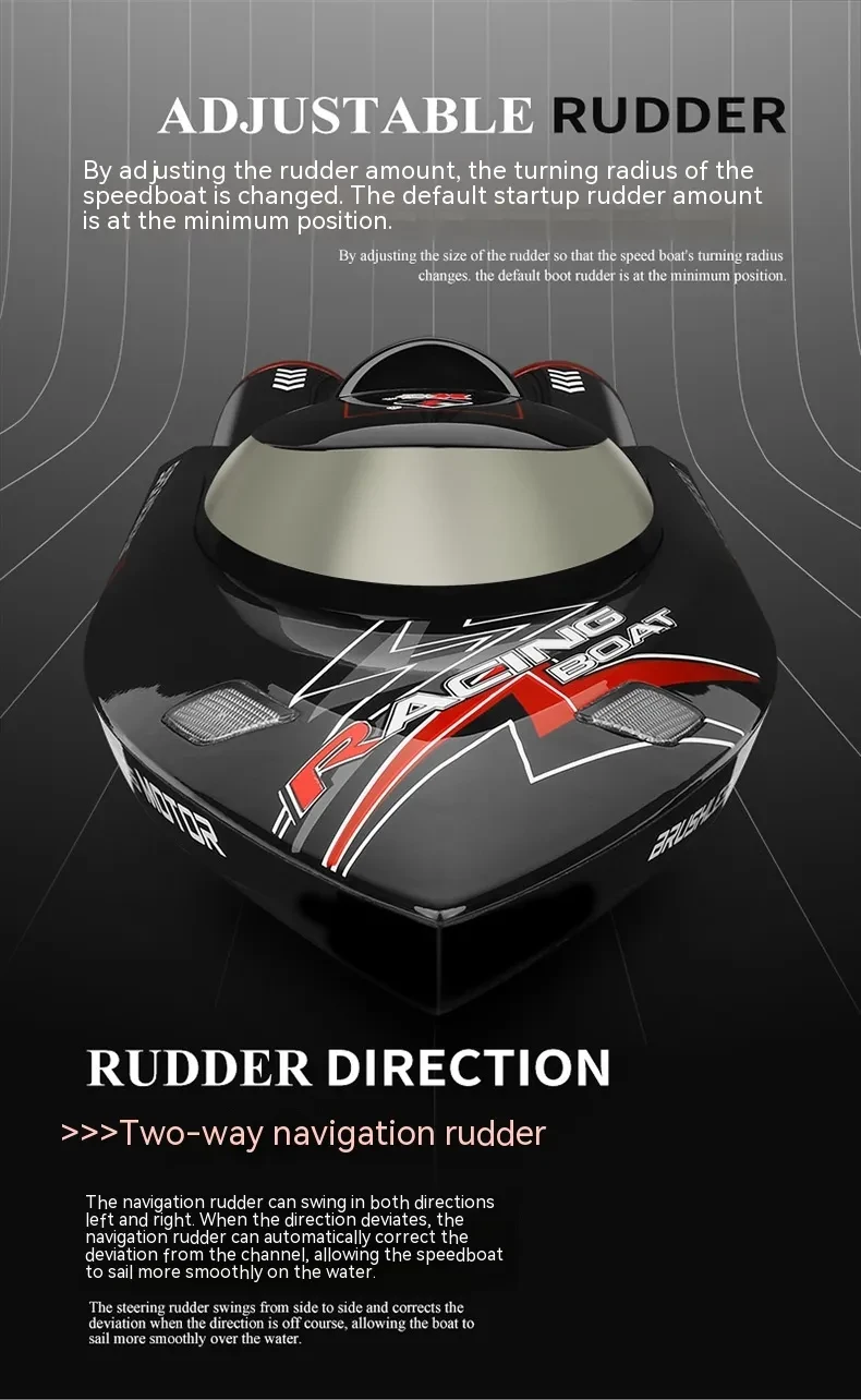 Wireless Electric Speedboat Children's Toy Model