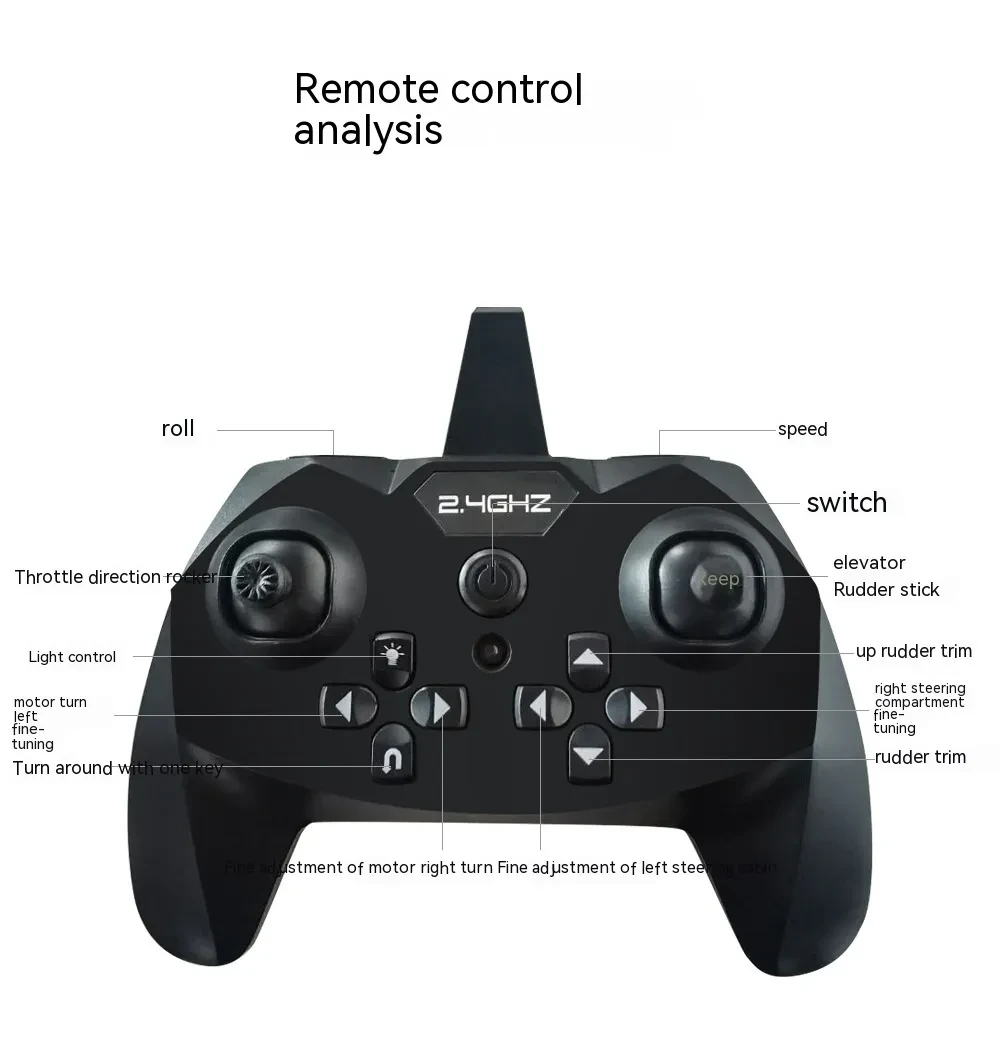 Four Channel Remote Control Fighter