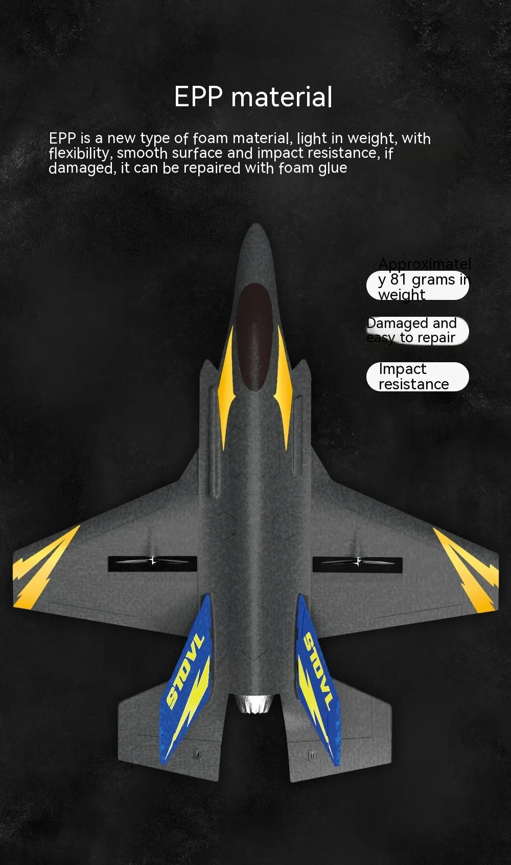 Four Channel Remote Control Fighter