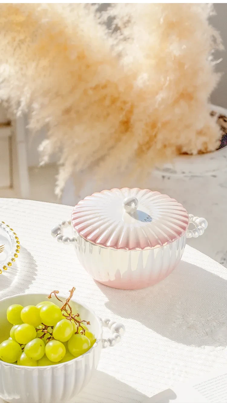 Household Large Ceramic Soup Bowl