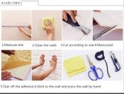 Brick Wallpaper Wall STICKERS 77*70cm 3D