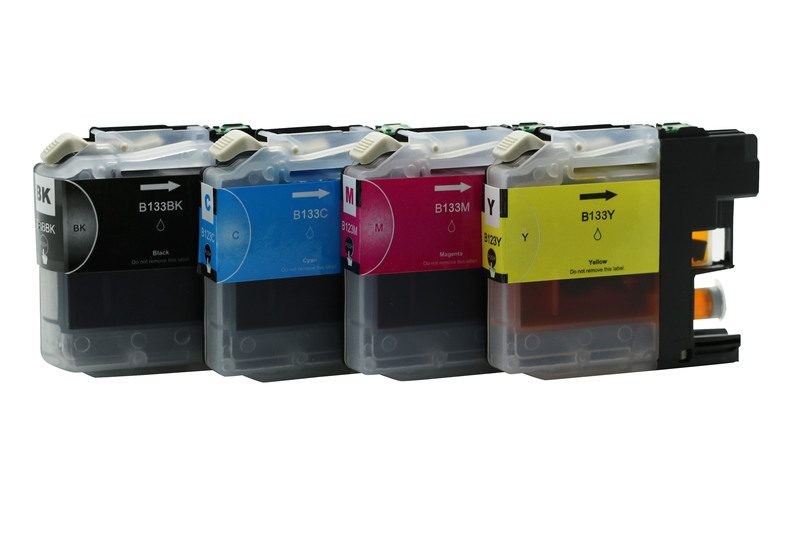 4 PACK LC133 Compatible Ink Cartridge for Brother Printer