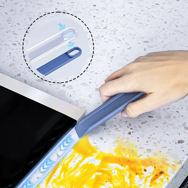 Long Handle Multi Functional Frying Wok Brush Cleaning Kitchen Gadgets