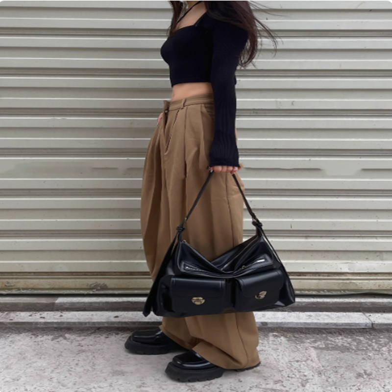 Ladies' Large Capacity Tote Shoulder Crossbody Bag