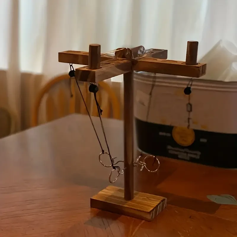 Wooden Ring Toss Game Set