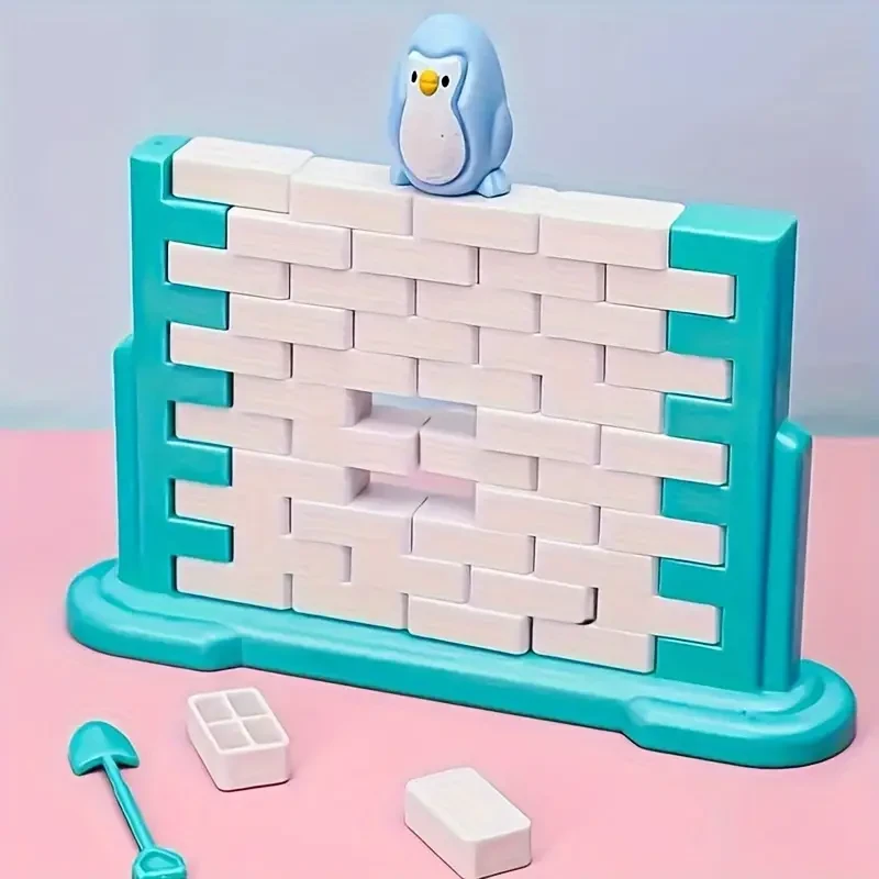 Penguin Wall Challenge Family Game
