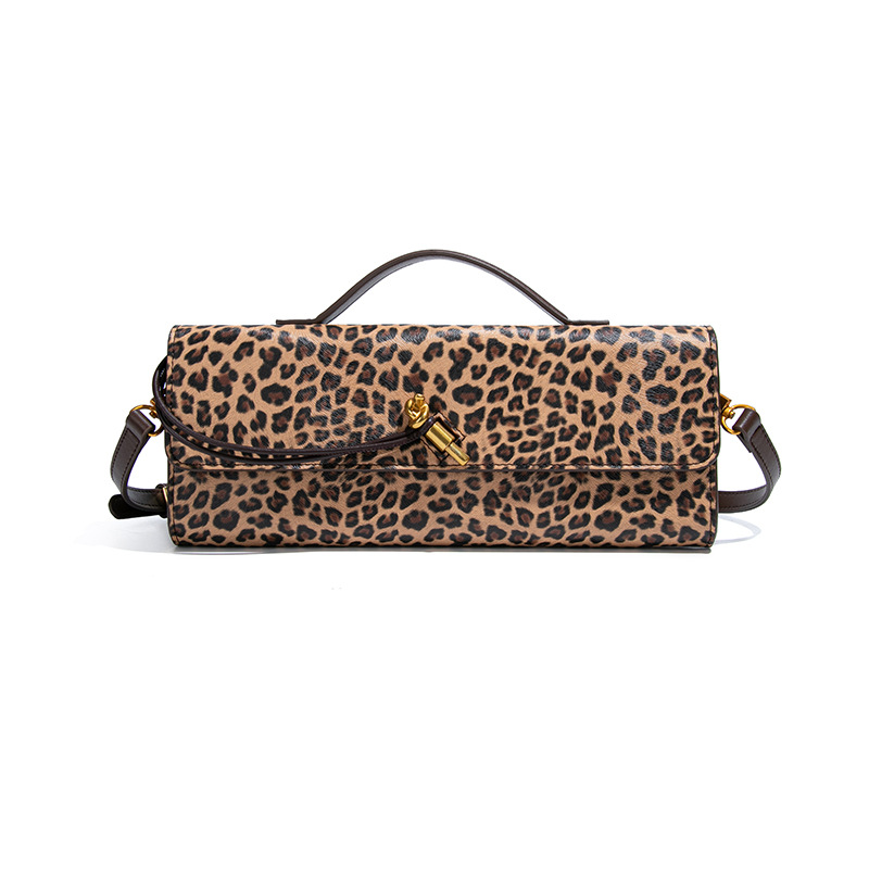 Women's Retro Leopard Print Dinner Bag