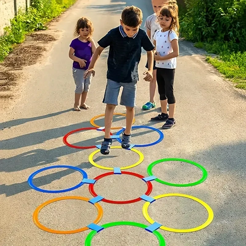 10pcs/set Sensory Training Agility Rings