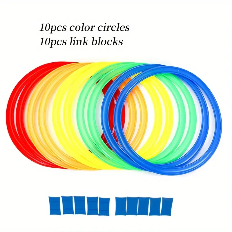 10pcs/set Sensory Training Agility Rings