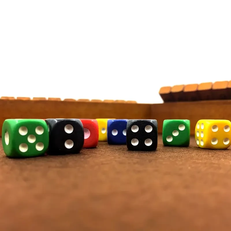 Classic Family Game Night Wooden Shut The Box Board Game