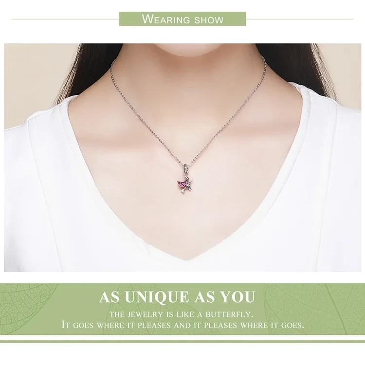 S925 sterling silver bracelet pendant