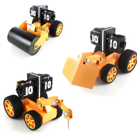 Creative Engineering Vehicle Model Page Turning Clock
