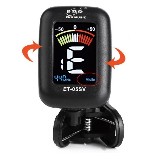 ET05V Violin And Cello Universal Tuner Accessories