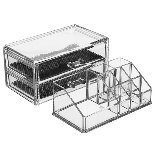 Multi-layer drawer type cosmetic storage box