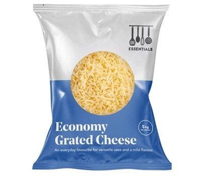 CHEESE GRATED ECONOMY 5KG (ESSENTIALS) [CHIL]
