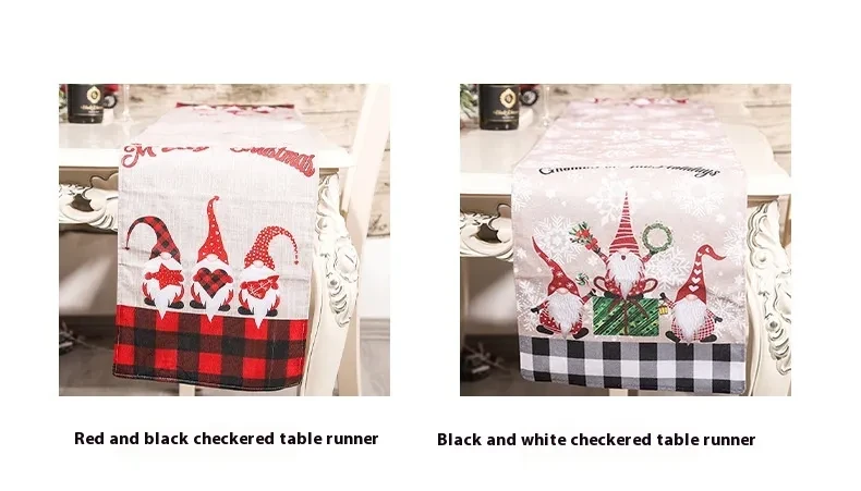 Christmas Cartoon Forester Creative Tablecloth
