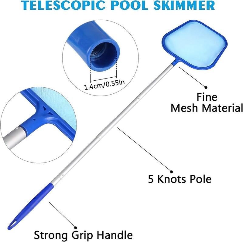 Swimming Pool Leaf Skimmer Net Pole