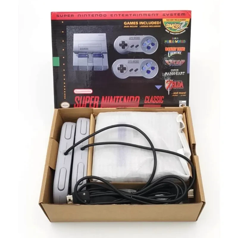 SNES Game Console 16 Bit MINI Game Console Replica