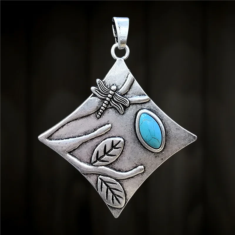 Diamond Pendant Long sweater chain