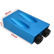 34pcs Pocket Hole Jig Set