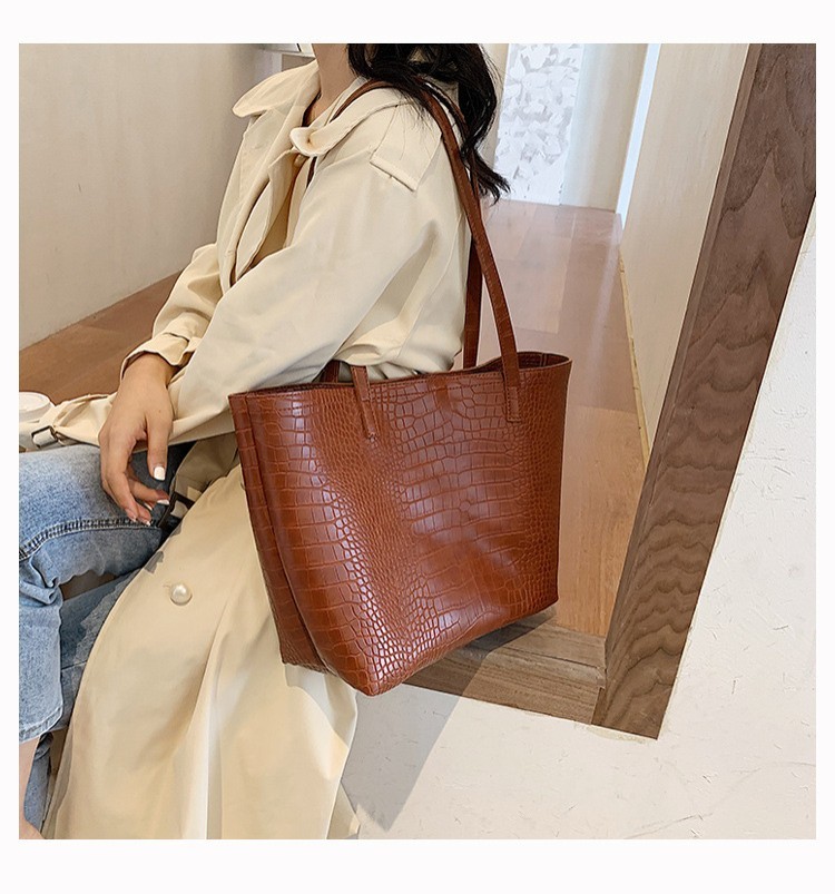 Western Style Tote Bag High-end Shoulder Bag