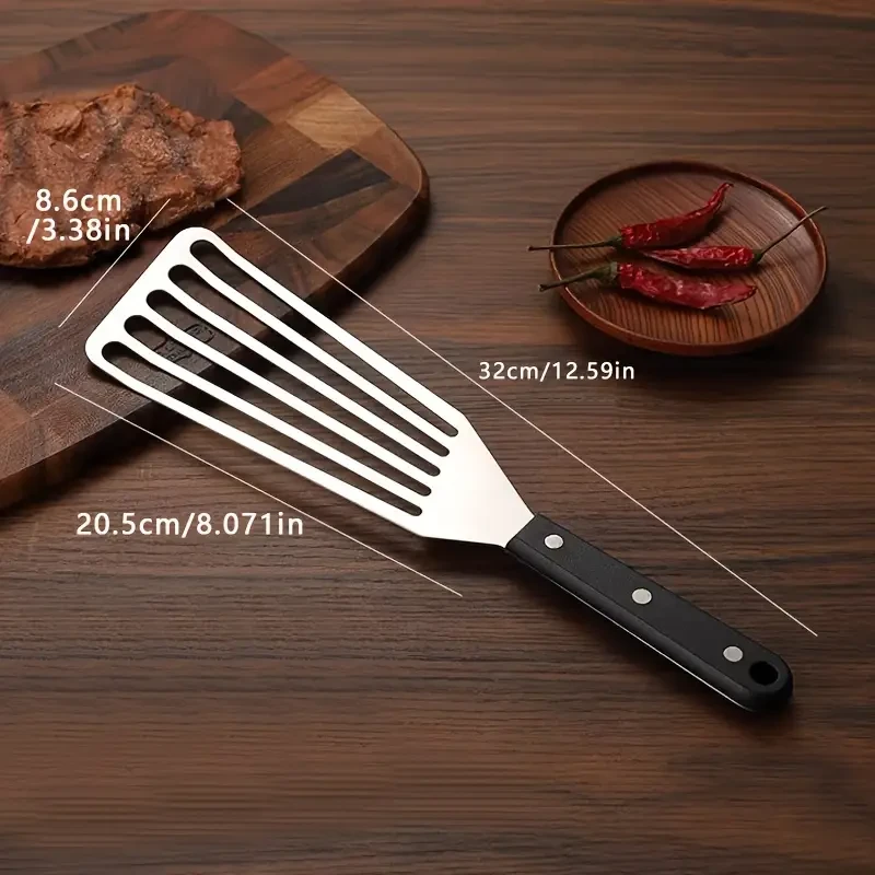 2pcs Stainless Steel Metal Spatula