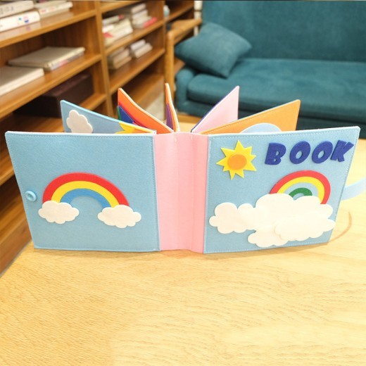 Children's Felt Puzzle Learning Book